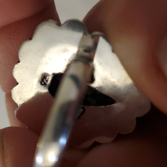 New Copper Ethiopian Opal 925 Silver Ring. - Picture 6 of 6